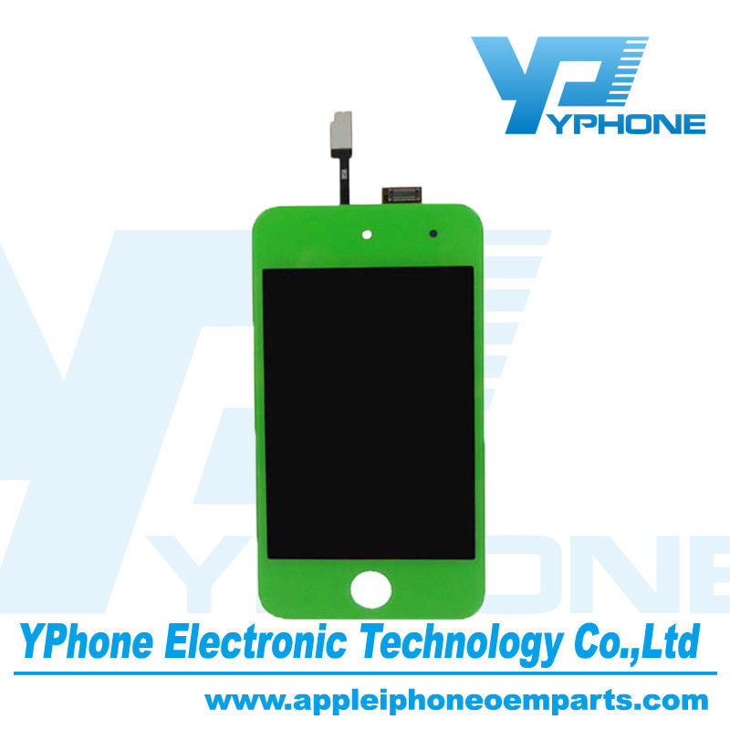 960×640 Pixel Colorful Cell Phone LCD Screen Replacement For iPod touch 4 Gen Green Screen